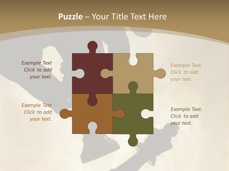 Cornered Surrender Play PowerPoint Template