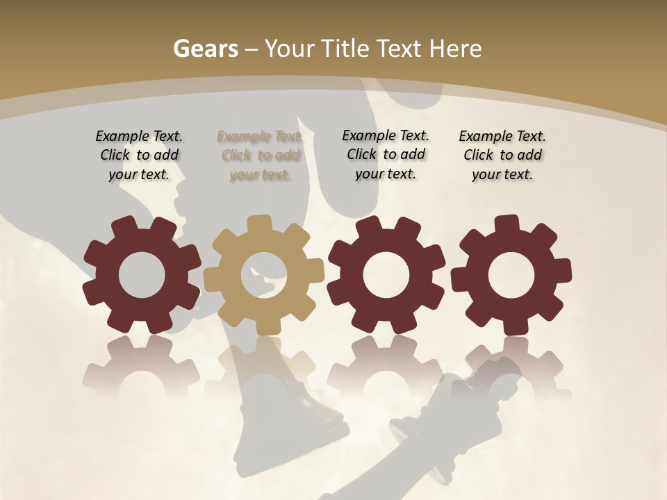 Cornered Surrender Play PowerPoint Template