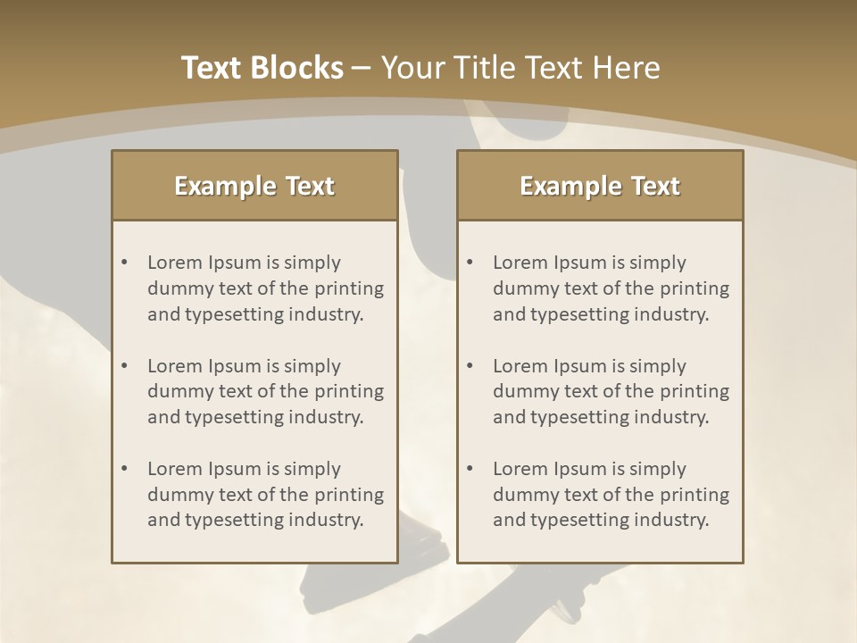 Cornered Surrender Play PowerPoint Template