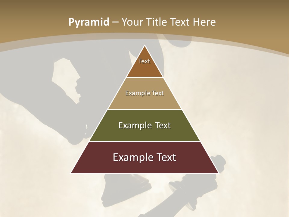 Cornered Surrender Play PowerPoint Template