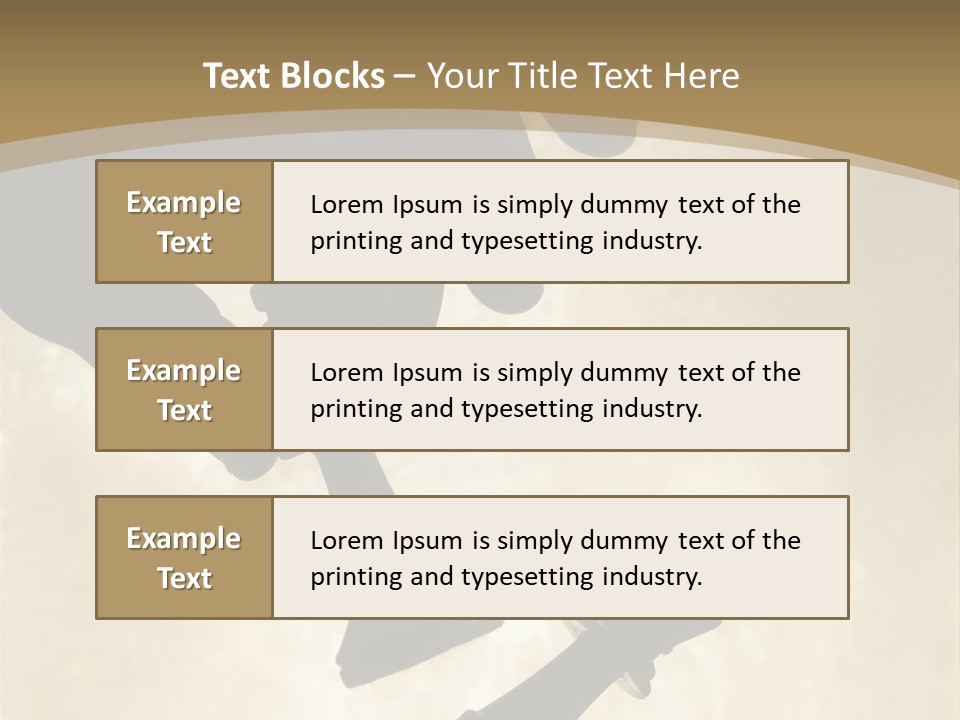 Cornered Surrender Play PowerPoint Template