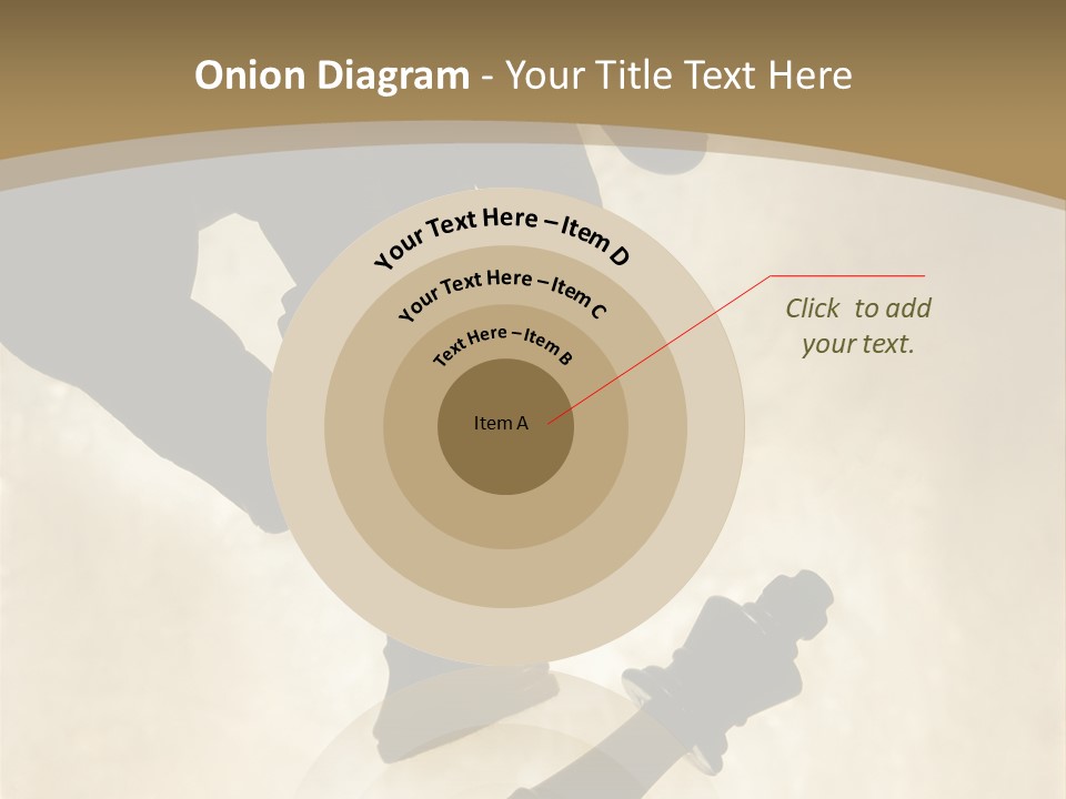 Cornered Surrender Play PowerPoint Template