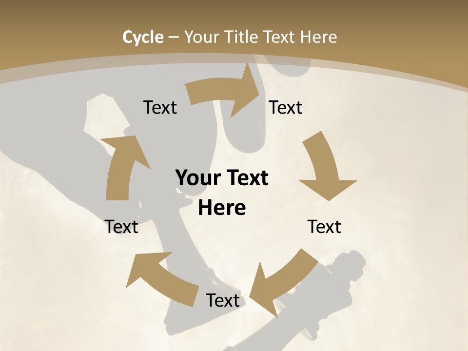 Cornered Surrender Play PowerPoint Template