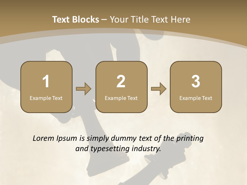 Cornered Surrender Play PowerPoint Template