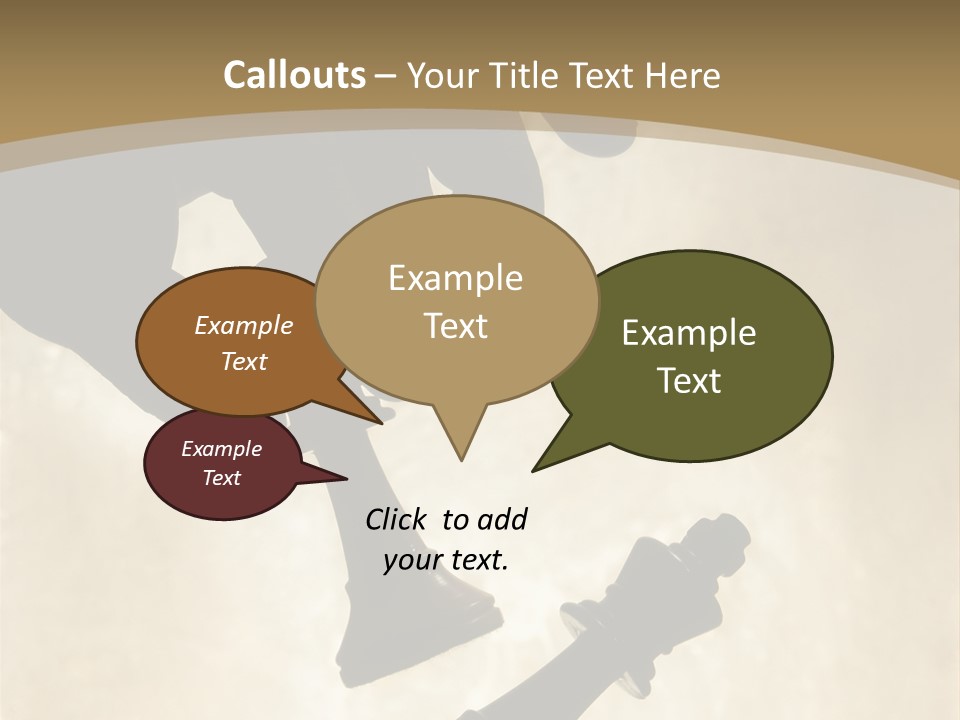 Cornered Surrender Play PowerPoint Template