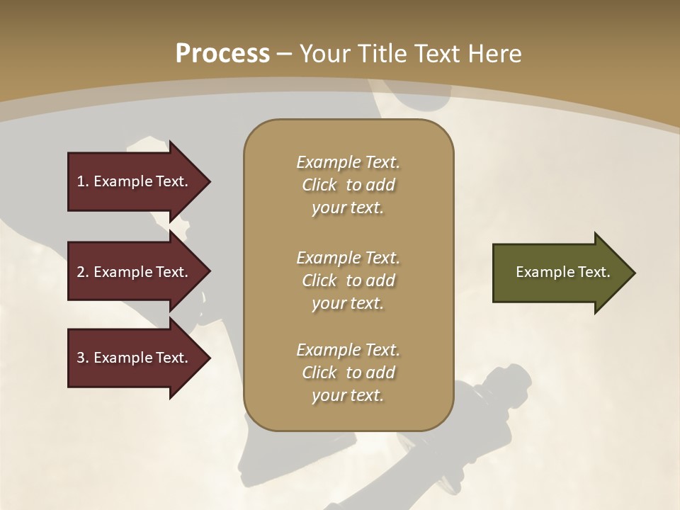 Cornered Surrender Play PowerPoint Template