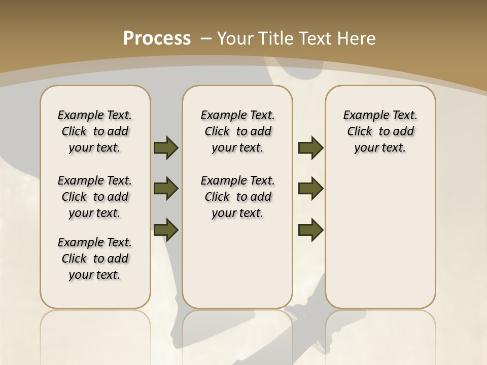 Cornered Surrender Play PowerPoint Template