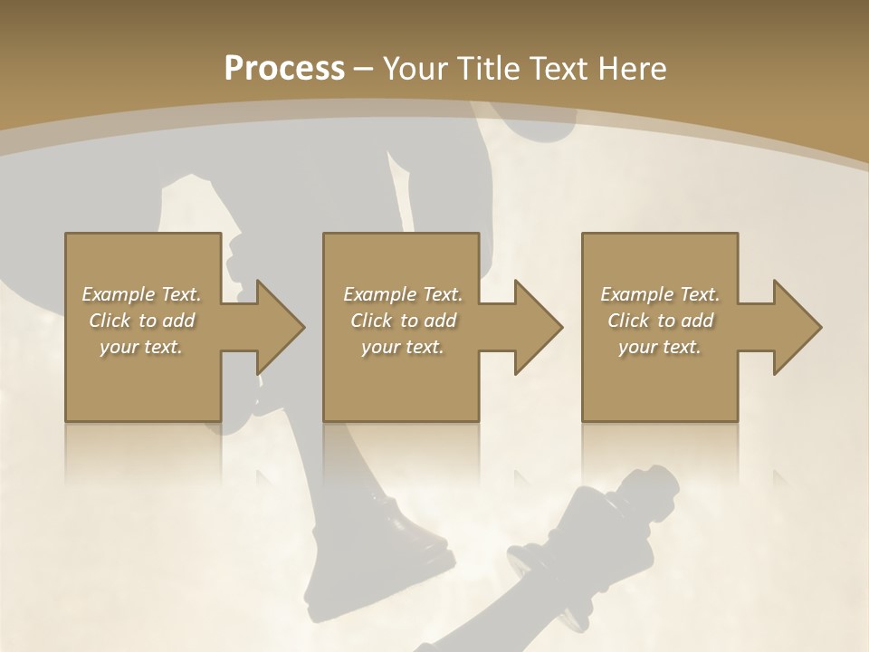 Cornered Surrender Play PowerPoint Template