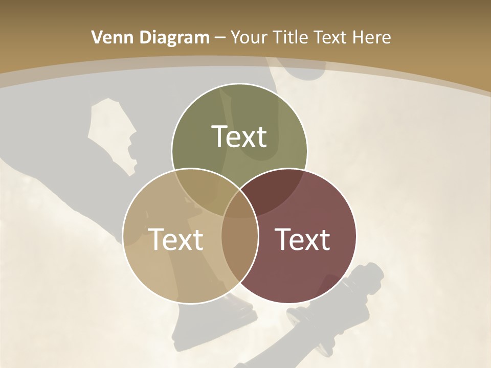 Cornered Surrender Play PowerPoint Template