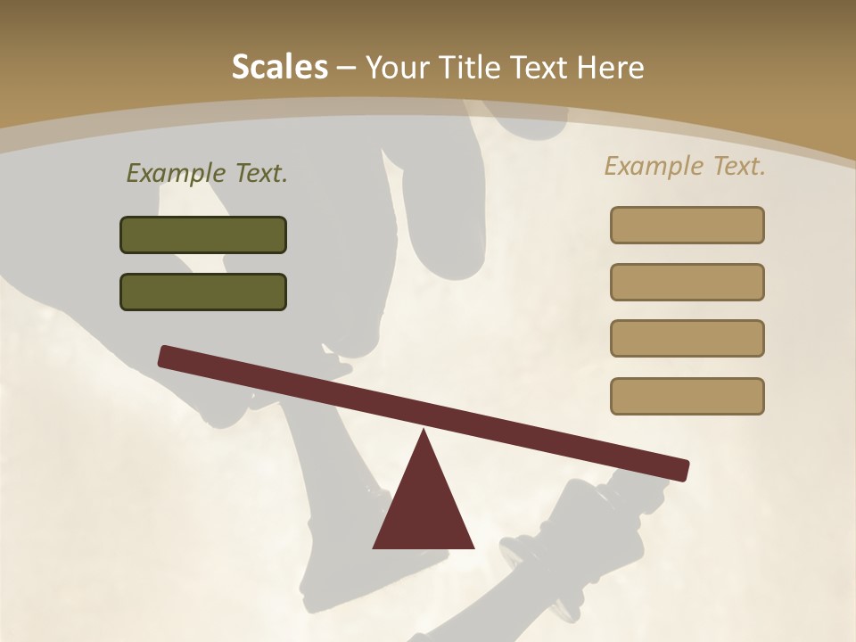 Cornered Surrender Play PowerPoint Template
