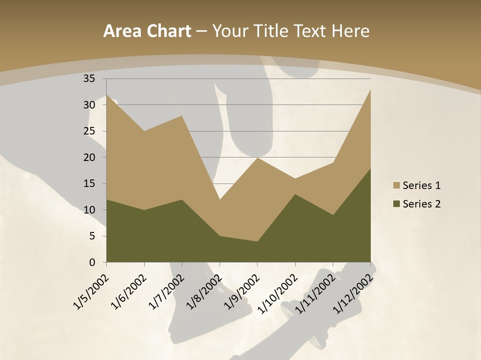 Cornered Surrender Play PowerPoint Template