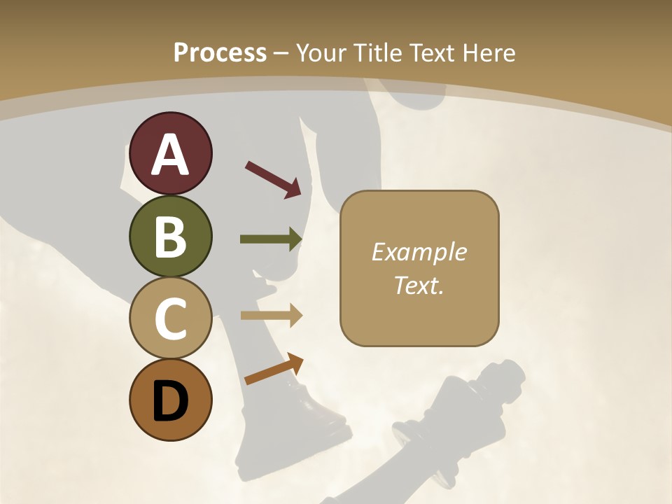 Cornered Surrender Play PowerPoint Template