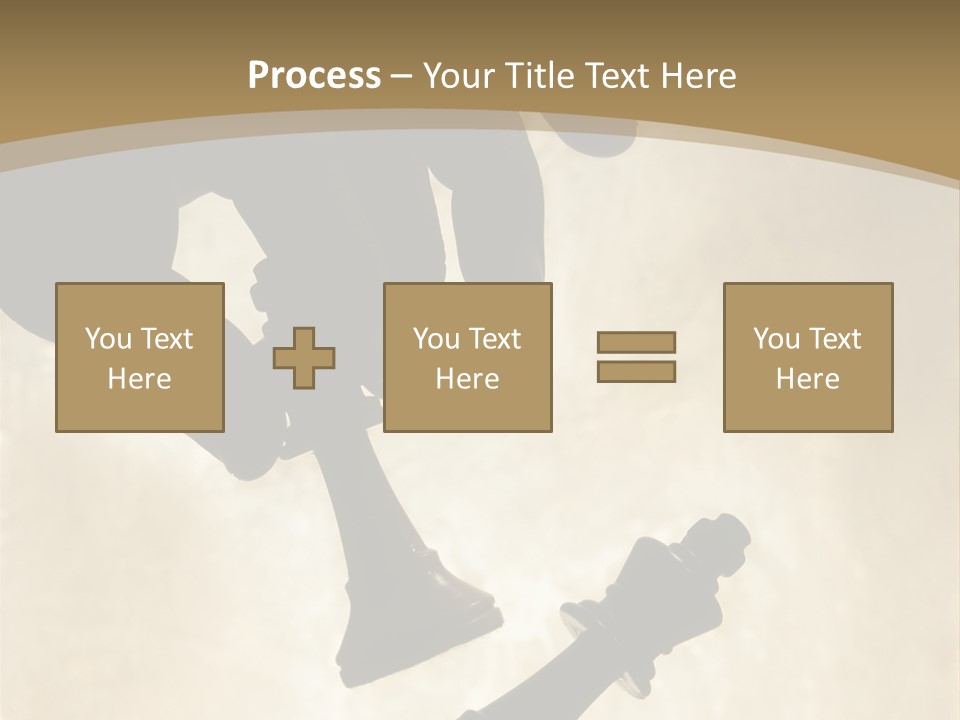 Cornered Surrender Play PowerPoint Template