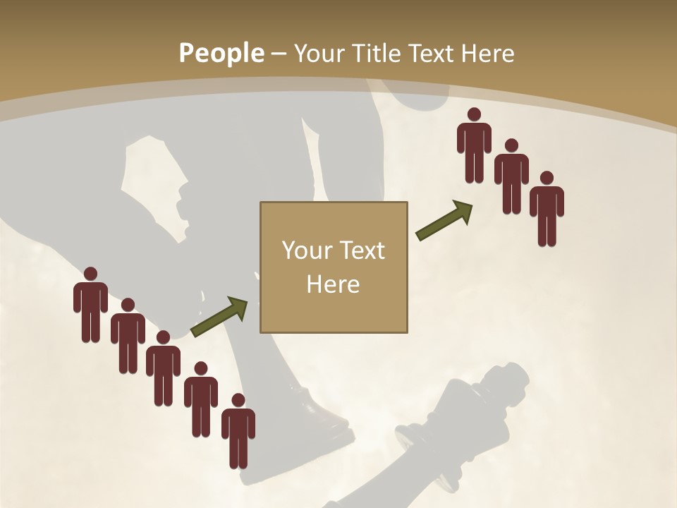 Cornered Surrender Play PowerPoint Template