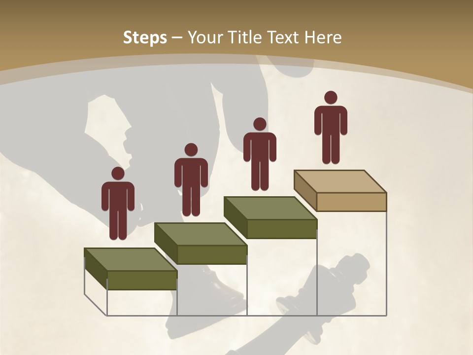 Cornered Surrender Play PowerPoint Template