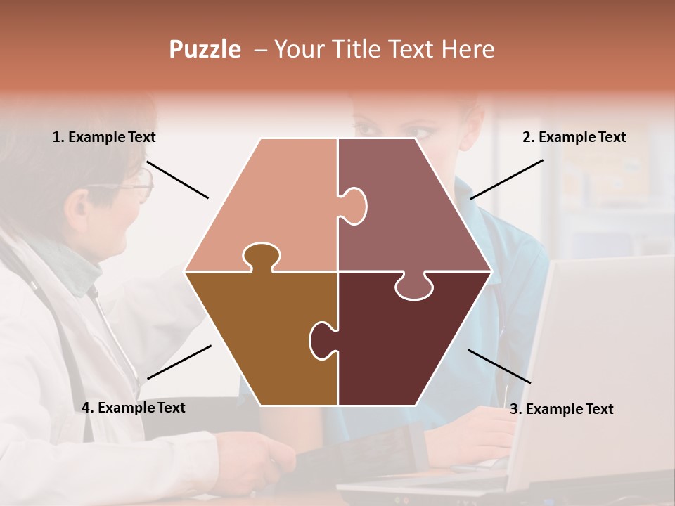 A Doctor Checking A Patient's Chest With A Stethoscope PowerPoint Template