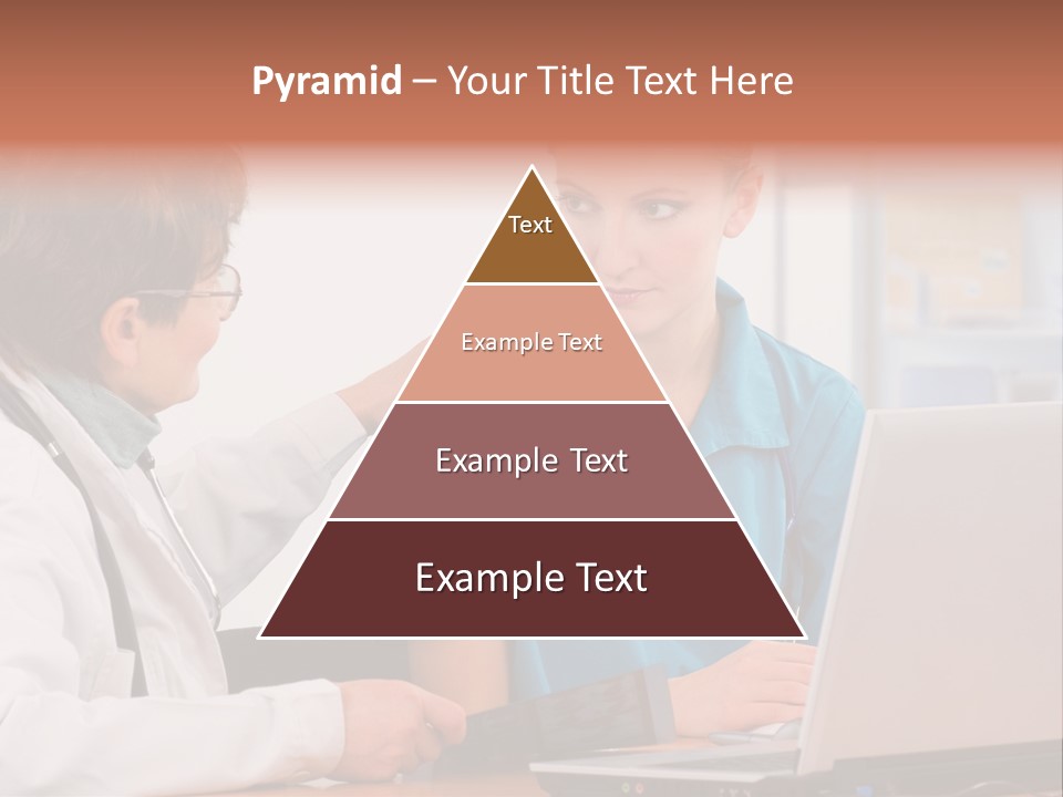 A Doctor Checking A Patient's Chest With A Stethoscope PowerPoint Template