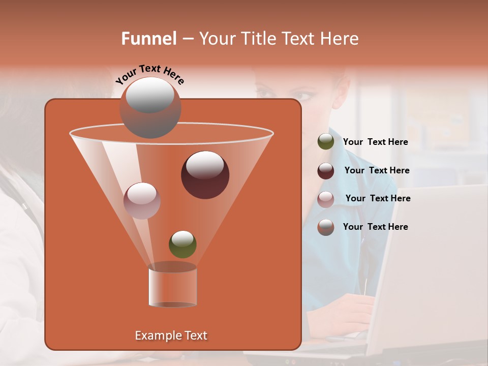 A Doctor Checking A Patient's Chest With A Stethoscope PowerPoint Template