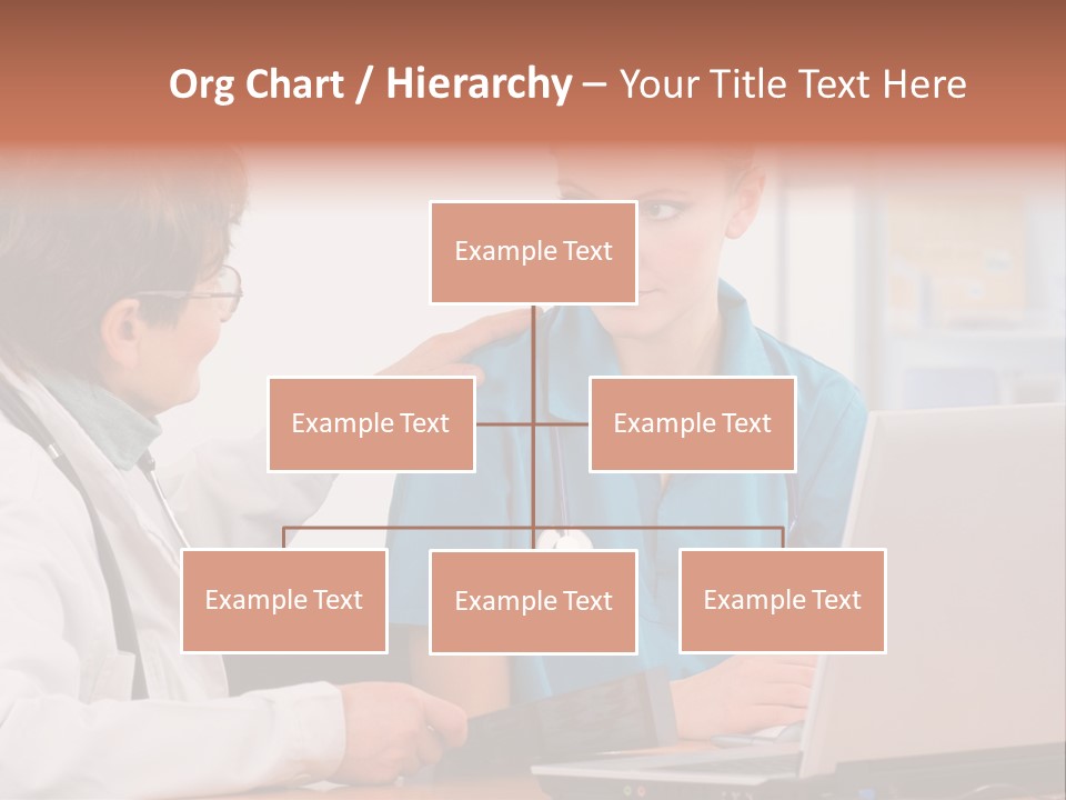 A Doctor Checking A Patient's Chest With A Stethoscope PowerPoint Template