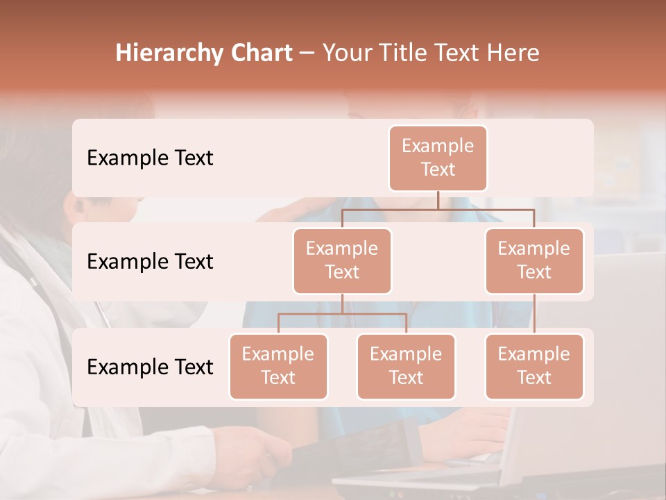 A Doctor Checking A Patient's Chest With A Stethoscope PowerPoint Template
