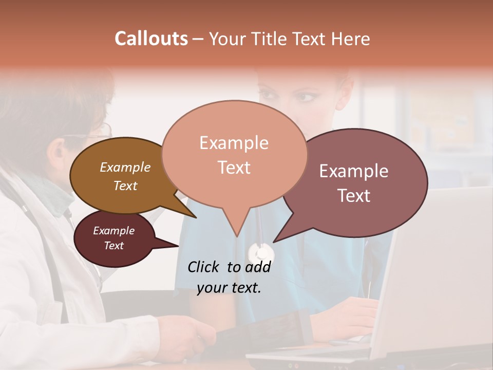 A Doctor Checking A Patient's Chest With A Stethoscope PowerPoint Template
