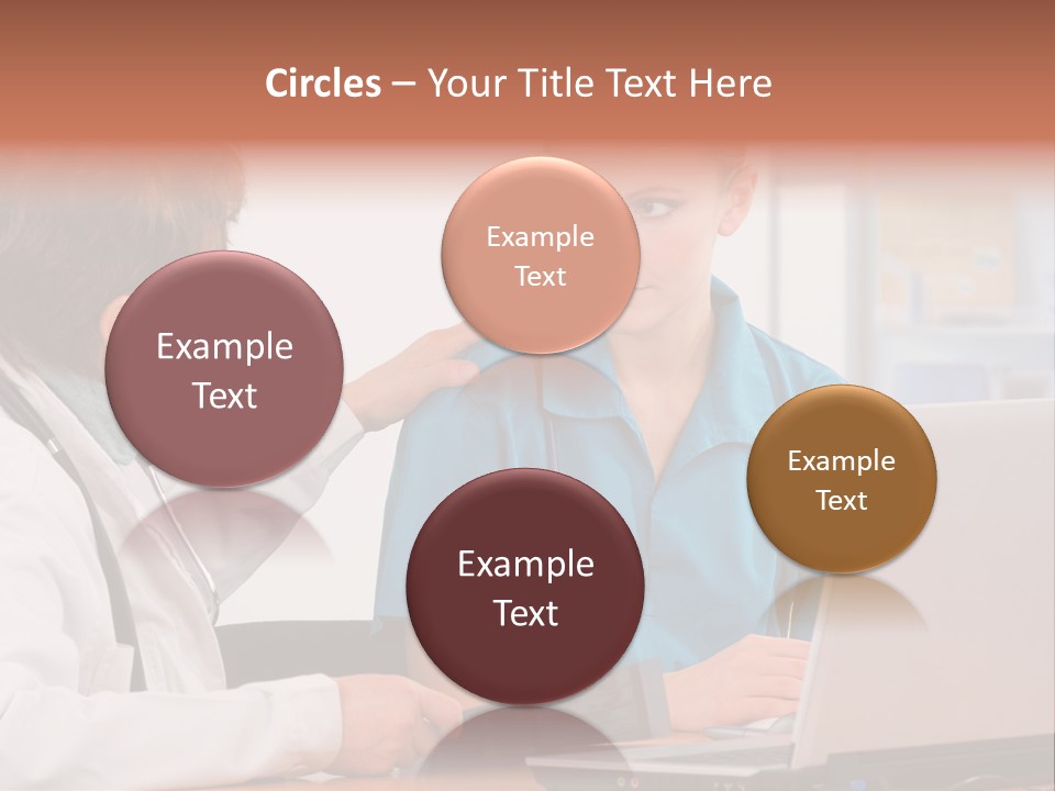 A Doctor Checking A Patient's Chest With A Stethoscope PowerPoint Template