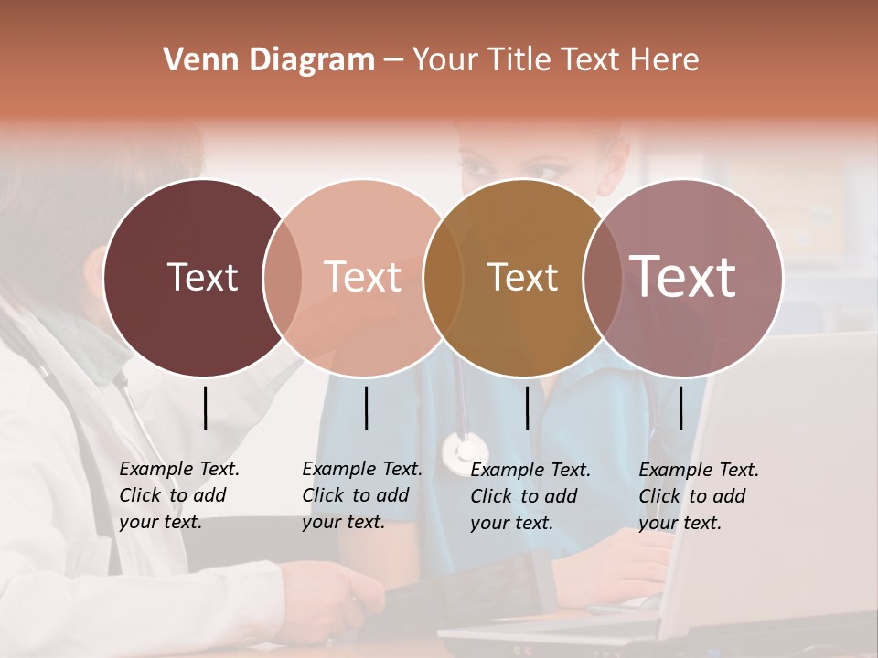 A Doctor Checking A Patient's Chest With A Stethoscope PowerPoint Template