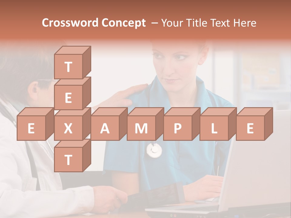 A Doctor Checking A Patient's Chest With A Stethoscope PowerPoint Template