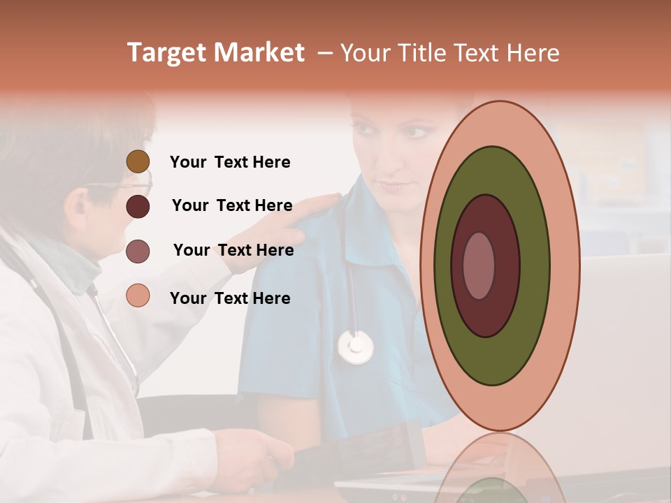 A Doctor Checking A Patient's Chest With A Stethoscope PowerPoint Template