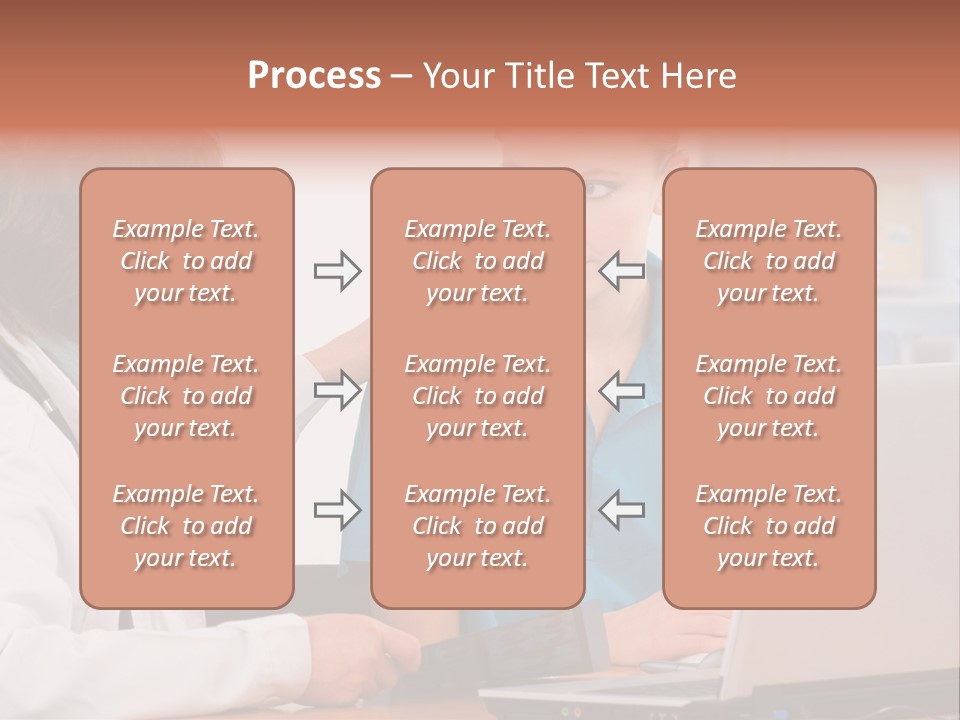 A Doctor Checking A Patient's Chest With A Stethoscope PowerPoint Template
