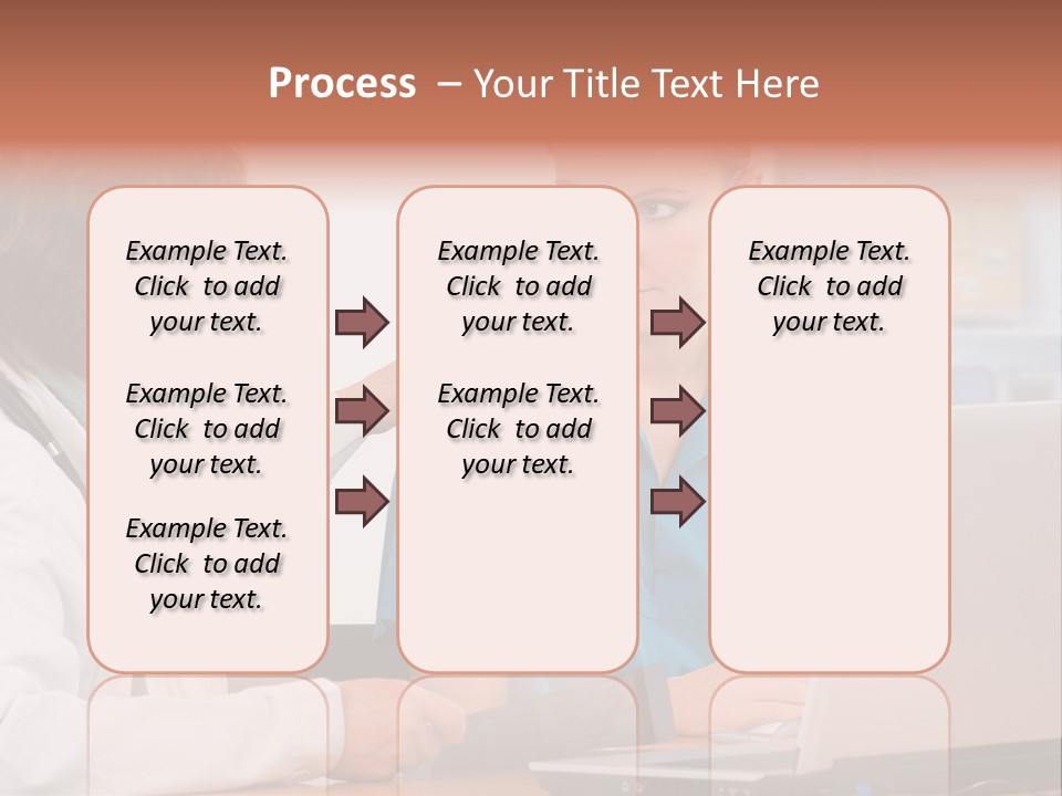 A Doctor Checking A Patient's Chest With A Stethoscope PowerPoint Template