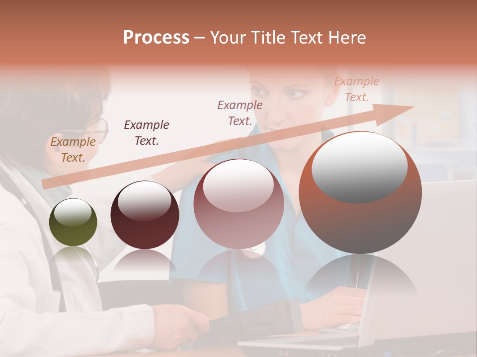 A Doctor Checking A Patient's Chest With A Stethoscope PowerPoint Template