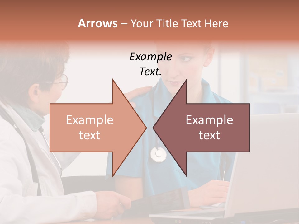A Doctor Checking A Patient's Chest With A Stethoscope PowerPoint Template
