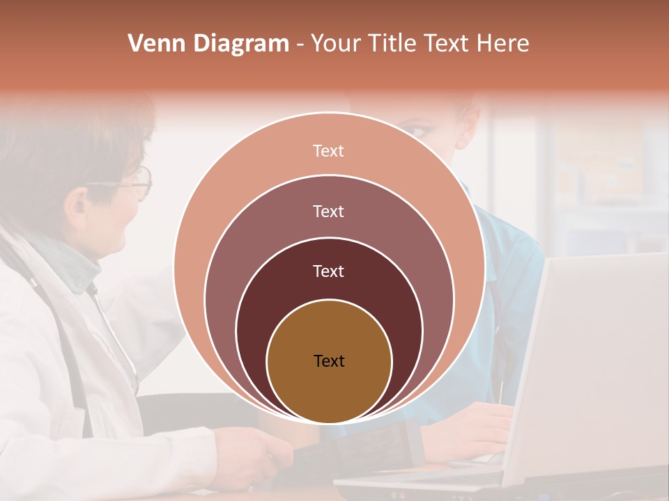 A Doctor Checking A Patient's Chest With A Stethoscope PowerPoint Template