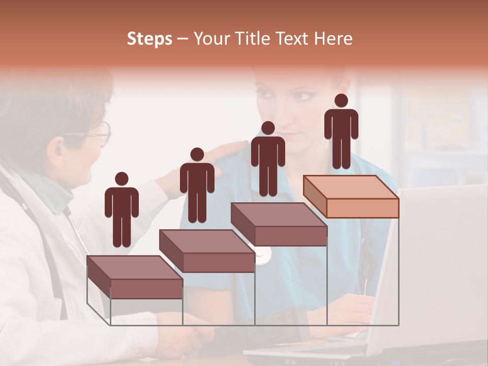 A Doctor Checking A Patient's Chest With A Stethoscope PowerPoint Template