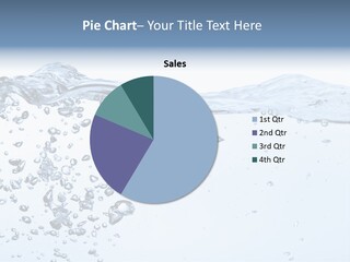 A Water Powerpoint Presentation Is Shown PowerPoint Template