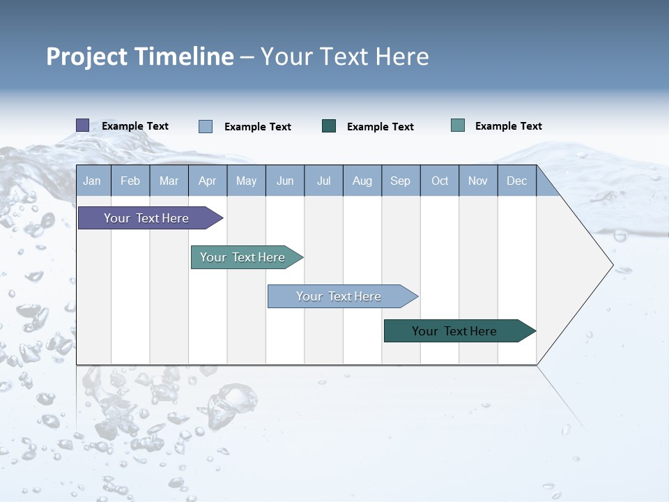 A Water Powerpoint Presentation Is Shown PowerPoint Template
