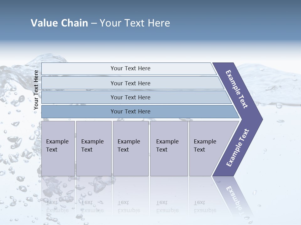 A Water Powerpoint Presentation Is Shown PowerPoint Template