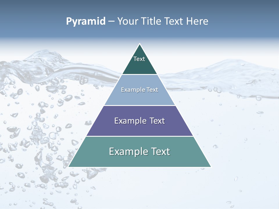 A Water Powerpoint Presentation Is Shown PowerPoint Template