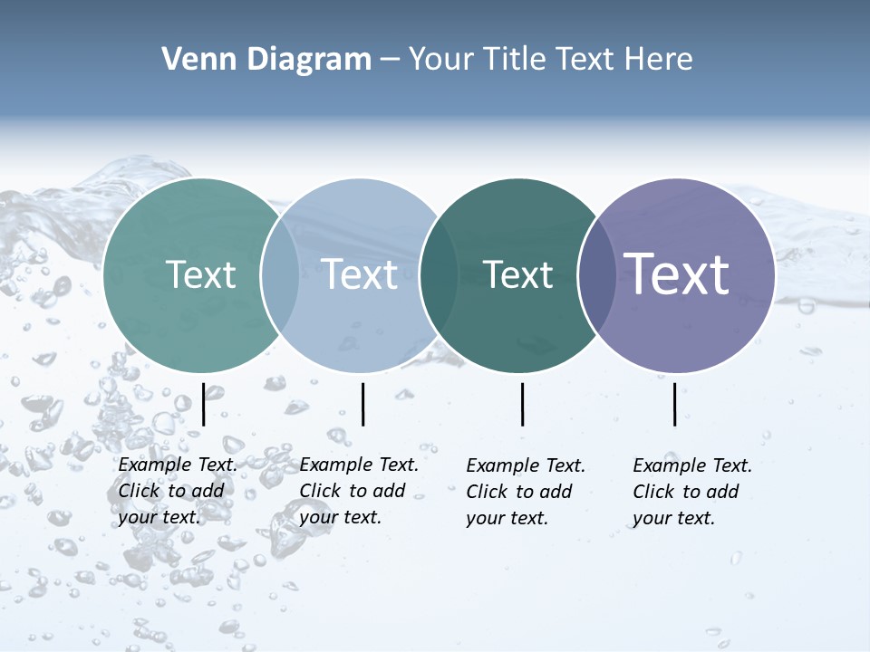 A Water Powerpoint Presentation Is Shown PowerPoint Template