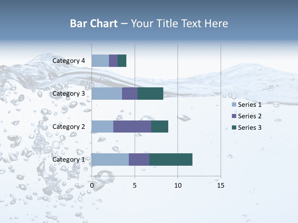 A Water Powerpoint Presentation Is Shown PowerPoint Template