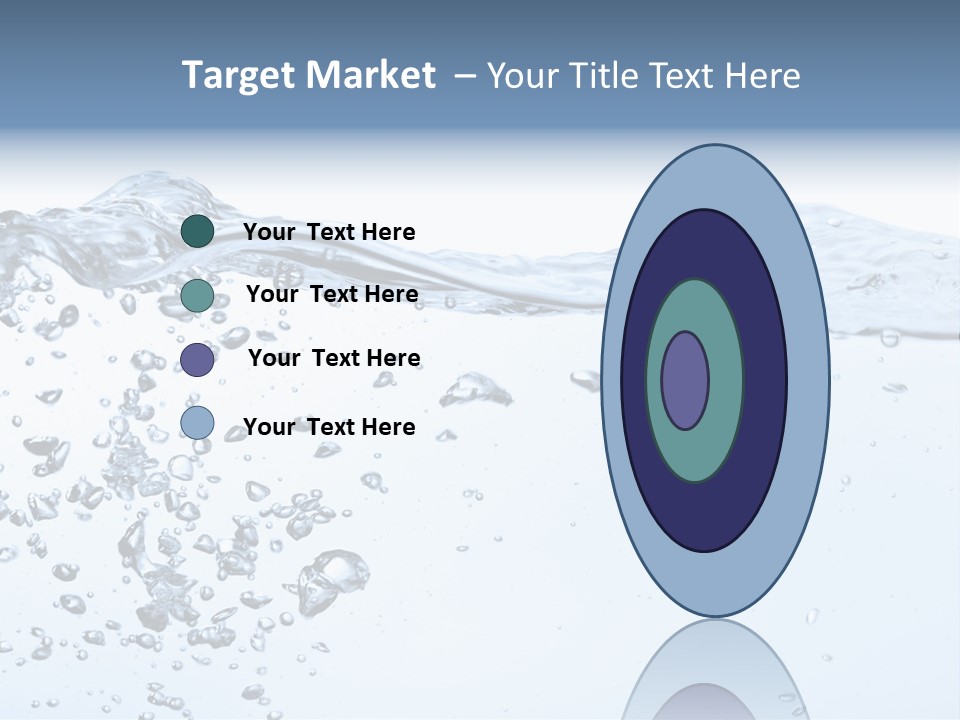 A Water Powerpoint Presentation Is Shown PowerPoint Template