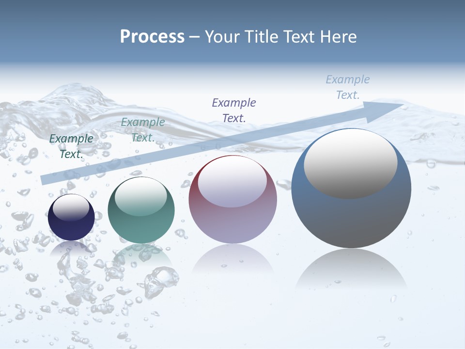 A Water Powerpoint Presentation Is Shown PowerPoint Template