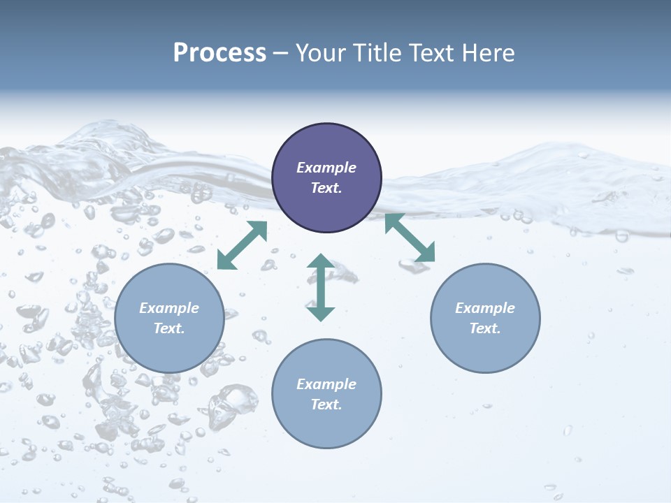 A Water Powerpoint Presentation Is Shown PowerPoint Template
