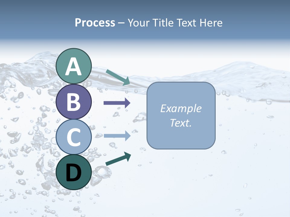 A Water Powerpoint Presentation Is Shown PowerPoint Template