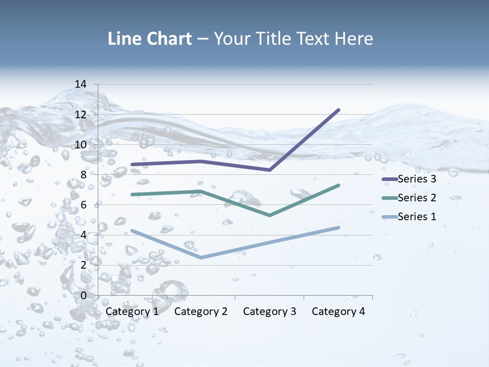 A Water Powerpoint Presentation Is Shown PowerPoint Template
