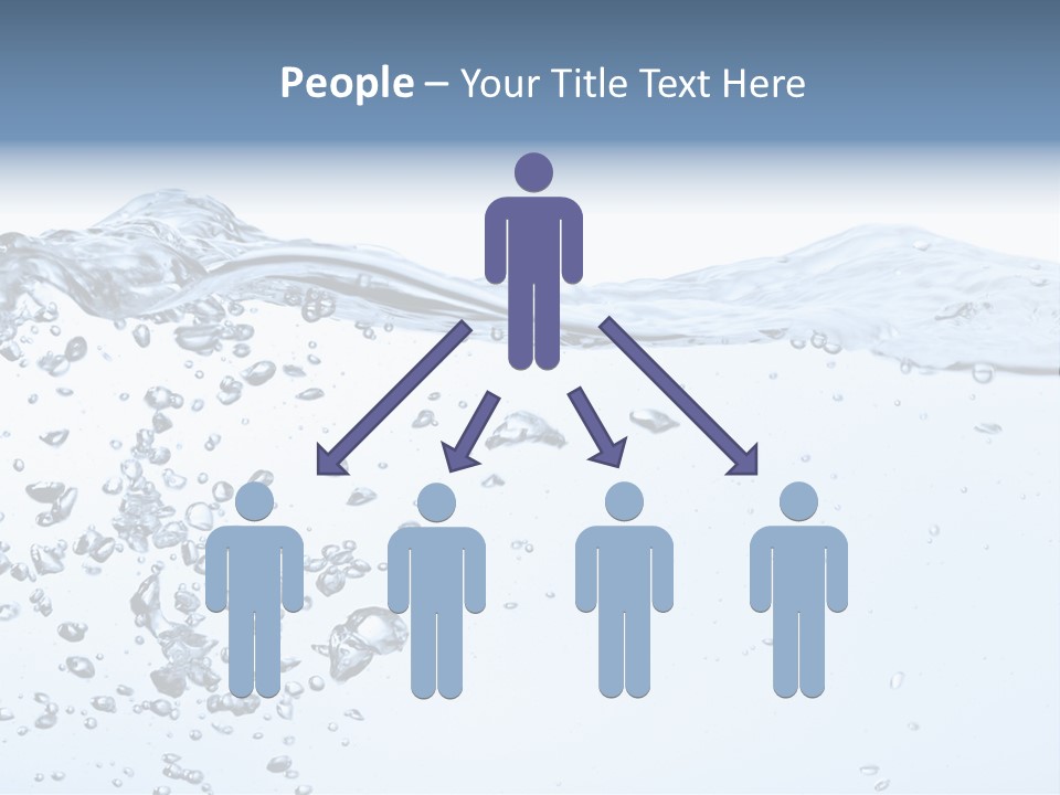 A Water Powerpoint Presentation Is Shown PowerPoint Template