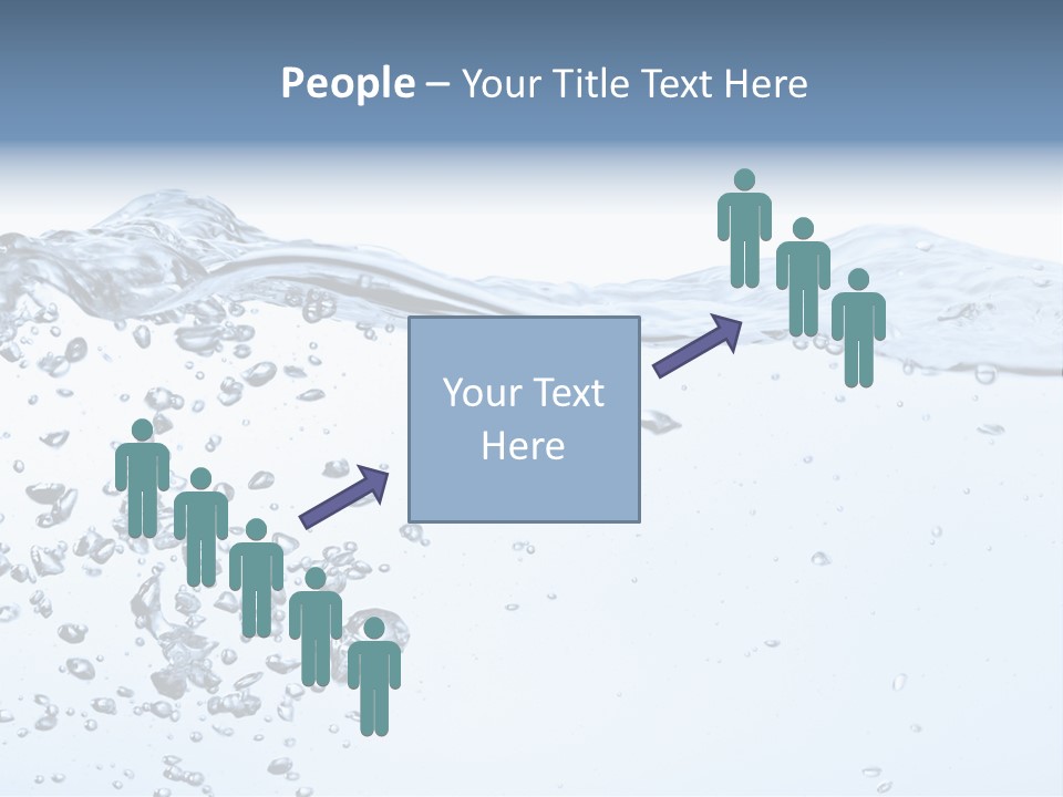 A Water Powerpoint Presentation Is Shown PowerPoint Template