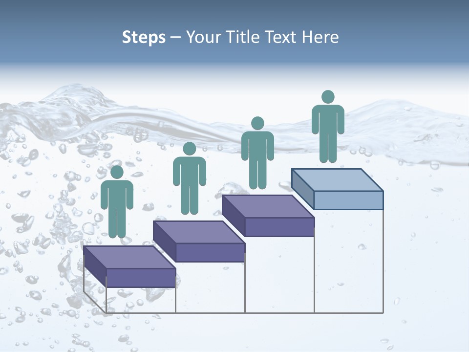 A Water Powerpoint Presentation Is Shown PowerPoint Template