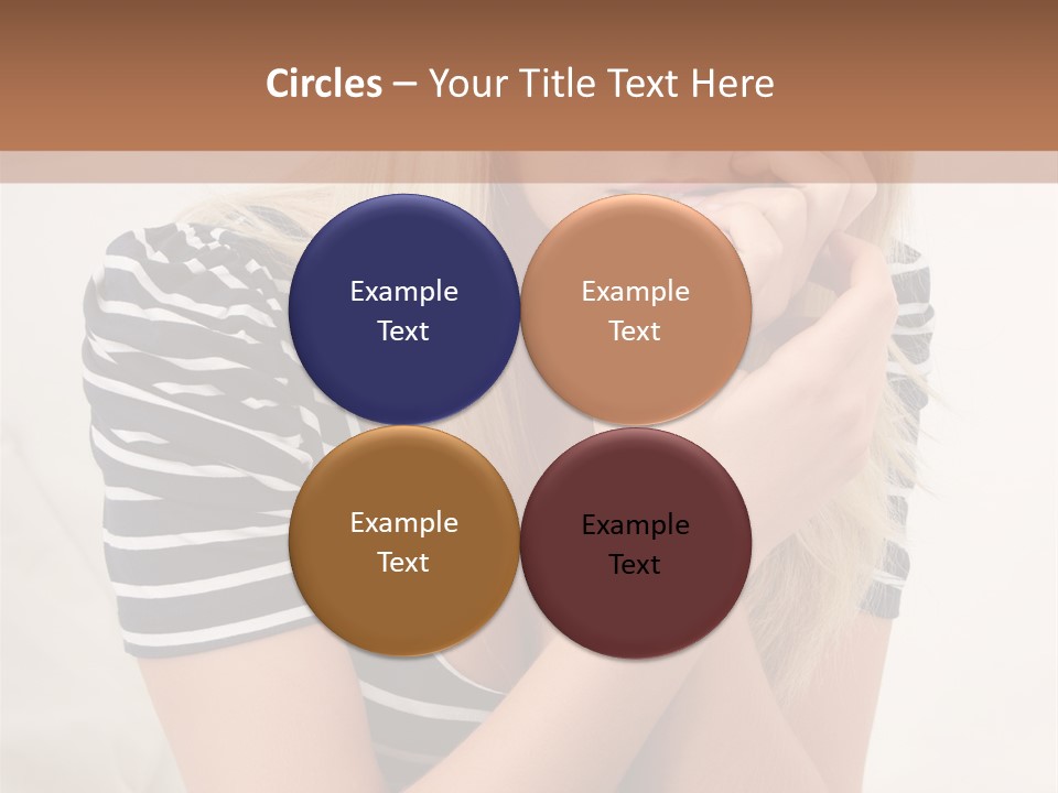 Serious Casual Anxious PowerPoint Template